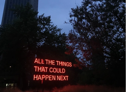 All the Things, Tim Etchells, photo: Mar